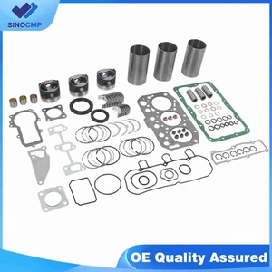 Overhaul Rebuild Kit Fits For Yanmar 3TNV70 For Komatsu 3D70E 3TNV70 Engine - Picture 1 of 11