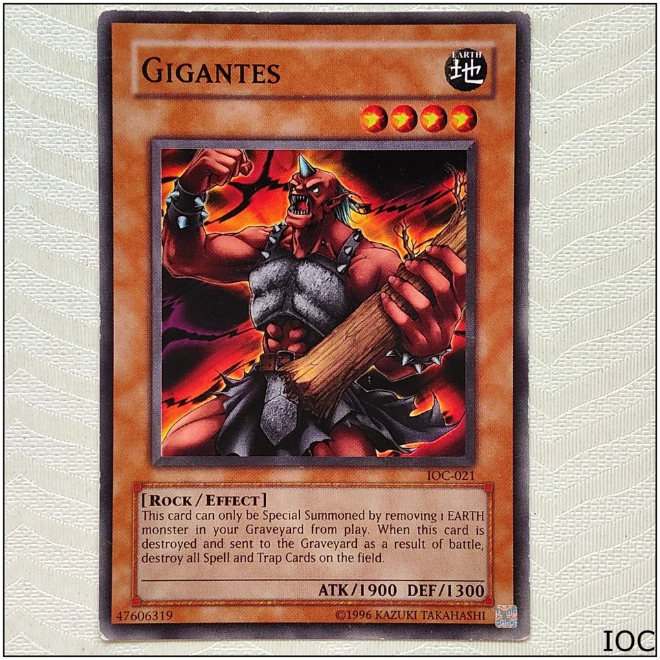 Gigantes - IOC-021 - Common Unlimited Yugioh - image 1 of 1