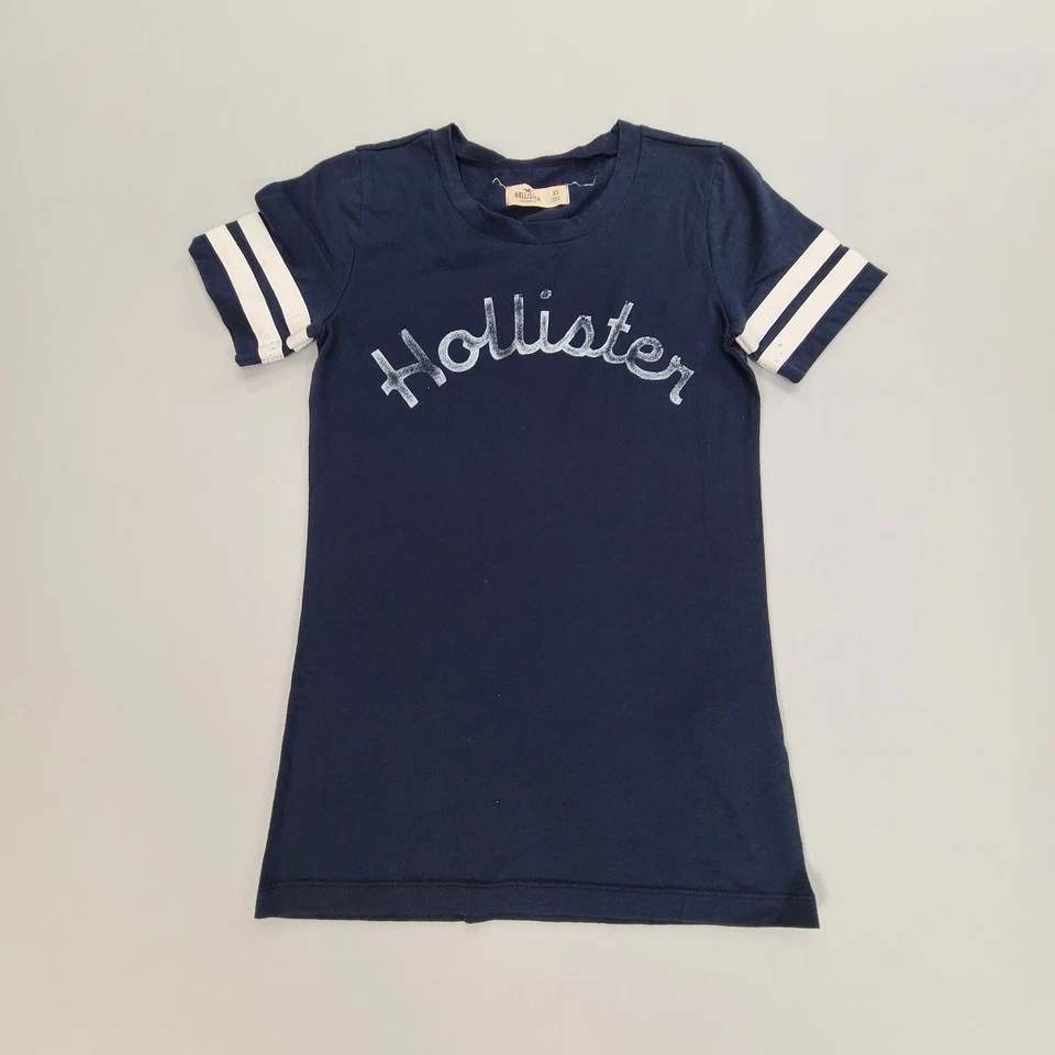 Hollister Shirt Womens Extra Small Blue Casual Comfort Outdoors Beach Ladies - Imagem 1 de 4