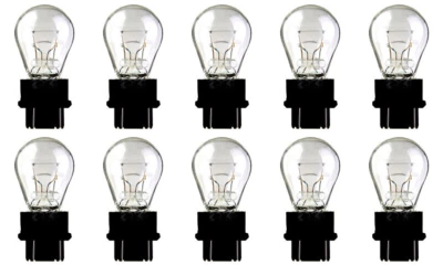 Box of 10  #4157LL 4157 Long Life Lamp Auto Bulb - Imagem 1 de 2