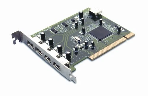 SCHEDA PCI  USB 2.0  ADATTATORE 5 PORTE  ( 4 + 1 ) - Immagine 1 di 1