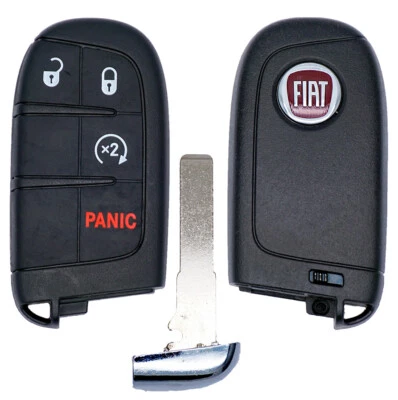 OEM 2016-2022 FIAT 500X SMART KEYLESS PROXIMIDADE CONTROLE REMOTO FOB TRANSMISSOR + CHAVE - Imagem 1 de 4