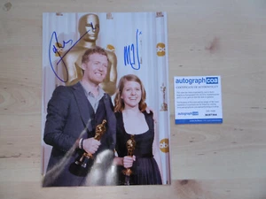 Autógrafos fotográficos firmados por Glen Hansard Marketa Iglova temporada de olas 8x11 pulgadas ACOA - Imagen 1 de 3