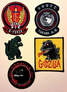 Collection de patchs film Godzilla King of Monsters - 5 diff et jeux au choix - Photo 1 sur 6
