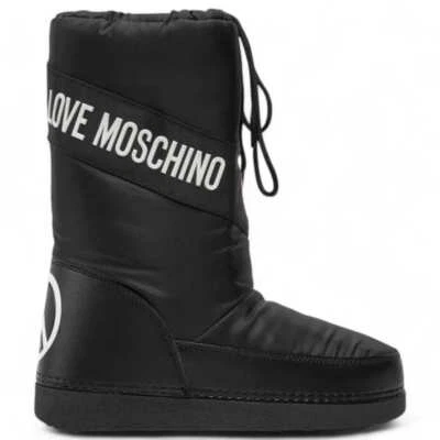 NUEVO LOVE MOSCHINO Botas de Nieve Mujer Negras - JA24032G1LISA000-35 Foto 1 de 4