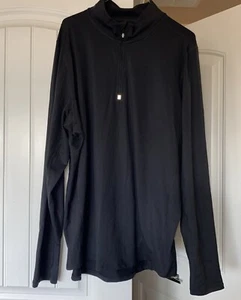 Kirkland 1/4 Zip Jacket Black XXL - Picture 1 of 3