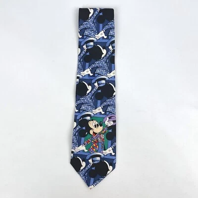 Mickey & Co. Mickey Mouse in Colorful Suit 100% Silk Necktie By Atlas Design - Image 1 of 4