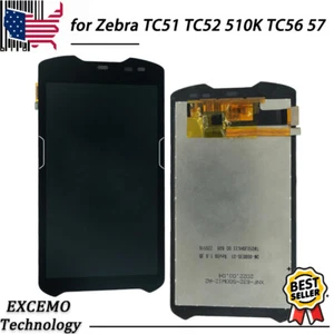 LCD with Touch Screen for Zebra TC51 TC52 TC510K TC56 TC57 - Premium Display USA - Picture 1 of 9