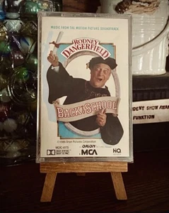 Rodney Dangerfield Back To School Movie Soundtrack Cassette 1986. Sealed. NEW. - Picture 1 of 6