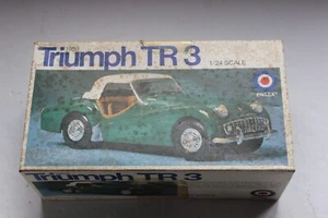 ENTEX 1/24 Scale Triumph tr3 Model Kit (OPEN BOX) - Picture 1 of 6