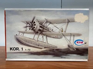 MPM KOR. 1 Biplane seaplane vacuform 1/72 Vintage Plane Model Kit CV JD - Picture 1 of 14