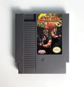 Contra Revenge of the Red Falcon NES 8-Bit Game Cartridge 72 Pins USA NTSC