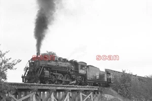 4CC752 NEG/RP 1958 SOO LINE EISENBAHN LOK #2719 BARRON JCT WI - Bild 1 von 1
