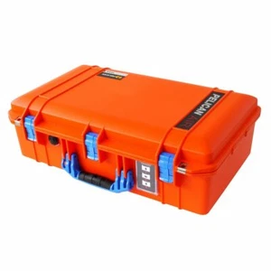 Orange & Blue Pelican 1555 Air Case mit Schaumstoff. - Bild 1 von 3