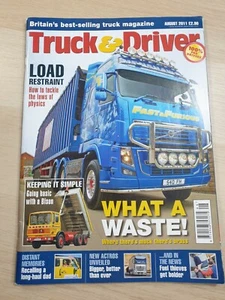 Truck & Driver Magazine August 2011 What a Waste Going Basic with a Bison - Picture 1 of 6