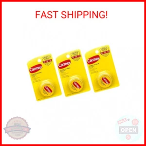 Carmex Classic Lip Balm Medicated, 0.25 oz (Pack of 3) - Picture 1 of 2