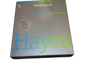 LOT#7 HAYES SMARTCOM II v3.1 VINTAGE SOFTWARE WITH DISKETTES COMPLETE RARE - Picture 1 of 4