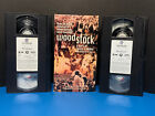 Woodstock : Three Days of Peace Music (VHS, 1999, ensemble de 2 bandes)