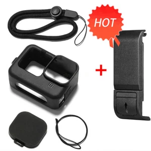 Silicone Case Lens Cap Protective Cover Cage Set For GoPro Hero 12/11/10/9 HOT - Picture 1 of 10