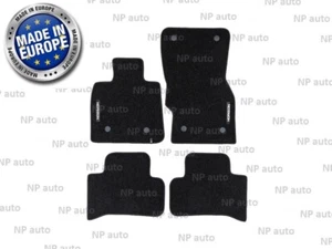 NEW LHD CAR FLOOR MATS FOR ALFA ROMEO STELVIO 2016- VELOUR CARPET LINERS RUGS - Bild 1 von 5