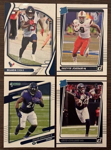 4 Houston Texans Football Cards - Picture 1 of 2