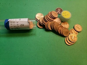 Interesting Roll Of Cleaned Early Wheats 1910- 17 Pds Mints - Picture 1 of 6