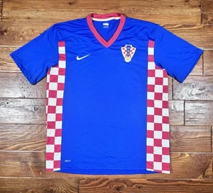 Nike Croatia 2007 2009 Away Jersey Mens XL Shirt Soccer Futebol Logo Hrvatska - Picture 1 of 13
