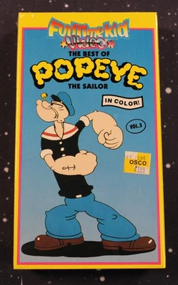 The Best of Popeye the Sailor - Vol. 3 - in Color (VHS, 1988) New/Sealed - Image 1 of 4