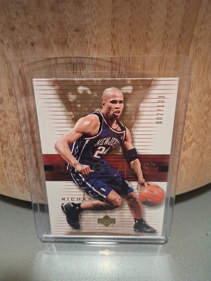 Vidrio UD 2003-04 - Richard Jefferson #36 dorado/100 Foto 1 de 2