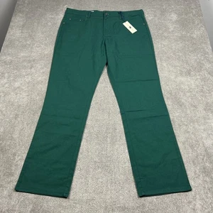 NEW Onward Reserve Flex Micro Canvas 5 Pocket Stretch Pant Green Size 36X30 - Picture 1 of 10
