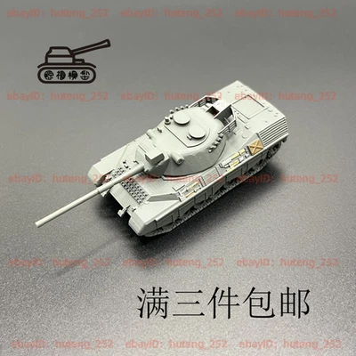 Modelo com acabamento de tanque impresso em 3D 1/144 Alemanha Leopardo 1A2 - Imagem 1 de 4