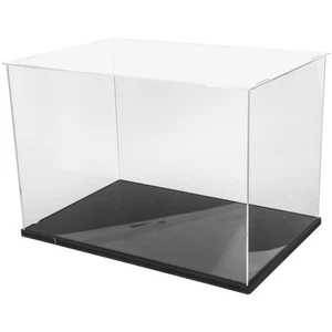 Football Display Case Storage Box Transparent Design for Indoor Use - Picture 1 of 12