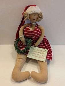 Honey and Me Plush Curvy Plus Size Doll Why Is Santa "Jolly" - Picture 1 of 12