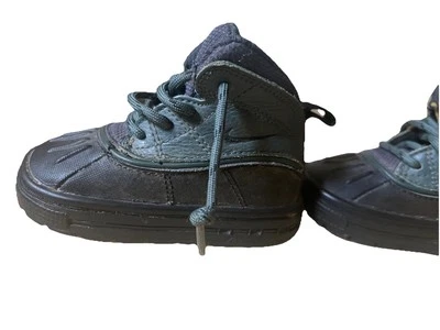 Botas para niños pequeños Nike ACG Woodside 2 High TD negras/verdes talla 4C 524874-300 Foto 1 de 4