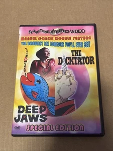 Deep Jaws / The Dicktator DVD Something Weird Video Special Edition RARE OOP - Picture 1 of 3
