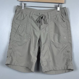 The North Face Women's Horizon II 100% Nylon Roll Up Hiking Shorts A7S9 Size 4 - Picture 1 of 13