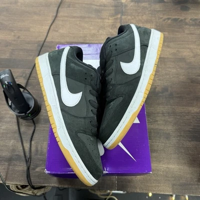 Размер 12 - Nike Zoom Dunk Pro SB низкий черный резинки (б/у) - Изображение 1 из 4