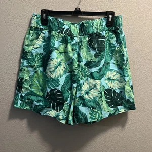 Talbots Womens Size Med Nantucket Pull On 5" Inseam Paperbag Shorts NWT Summer - Picture 1 of 7