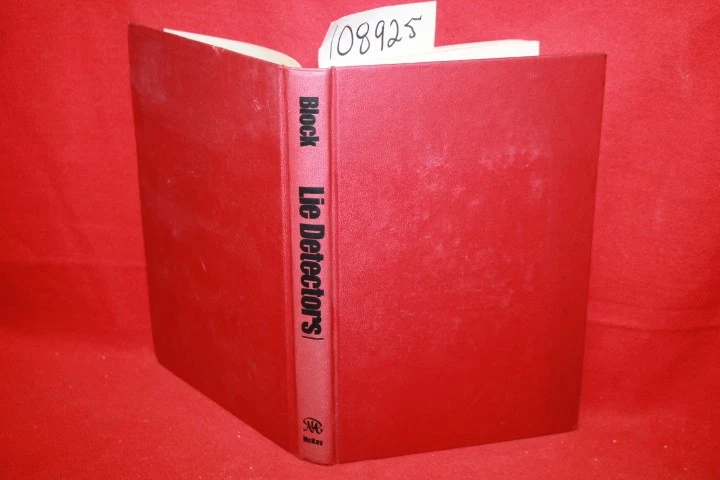 Block, Eugene B. Lie Detectors: Their History and Use - Image 1 of 1