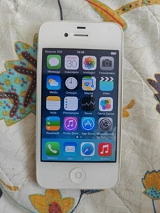 Apple iPhone 4 A1332 16gb Bianco White 2102 - Foto 1 di 4