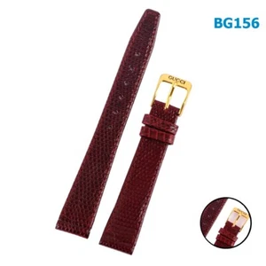 4200 L Gucci Cinturino Originale in Pelle Rossa 15 mm, con Fibbia Originale Gucci 12 mm. - Foto 1 di 5