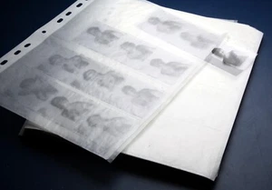 100  Negativhüllen für Mittelformat /  120er Rollfilm - Bild 1 von 2