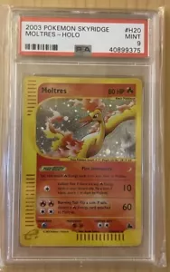 2003 Skyridge Moltres Holo H20/H32 PSA 9 - Picture 1 of 2
