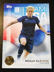 MEGAN RAPINOE 2016 Topps US Olympic Gold #20 Soccer - Picture 1 of 2