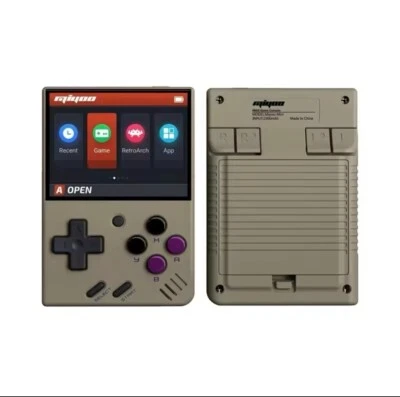 Miyoo Mini Plus v2 IPS Retro handheld console. Incl. Cables, Protective Cover - Image 1 of 4