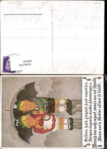184164,Scherz Humor Paar unter Regenschirm Regen Spruch  - Picture 1 of 1