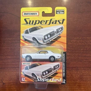 2005 Matchbox Superfast Limited Edition No.62 - 1968 Mercury Cougar. BNIB WHITE - Picture 1 of 2