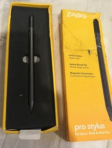 ZAGG Pro Stylus Pen for Apple iPad 10.2" 7th 8th Gen, Pro 11" 12.9" 2nd 3rd 4th - Picture 1 of 3