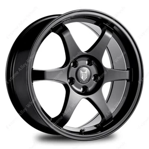 18" Black PF5 Alloy Wheels Fits Bmw 1 Series E81 E82 E87 E88 - 8J - Picture 1 of 3