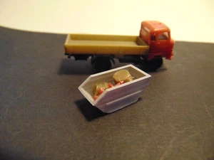 Spur TT 1:120 auch N 2x Absetzmulden Schuttmulde Baustelle Bastel Deko Konvolut - Bild 1 von 3